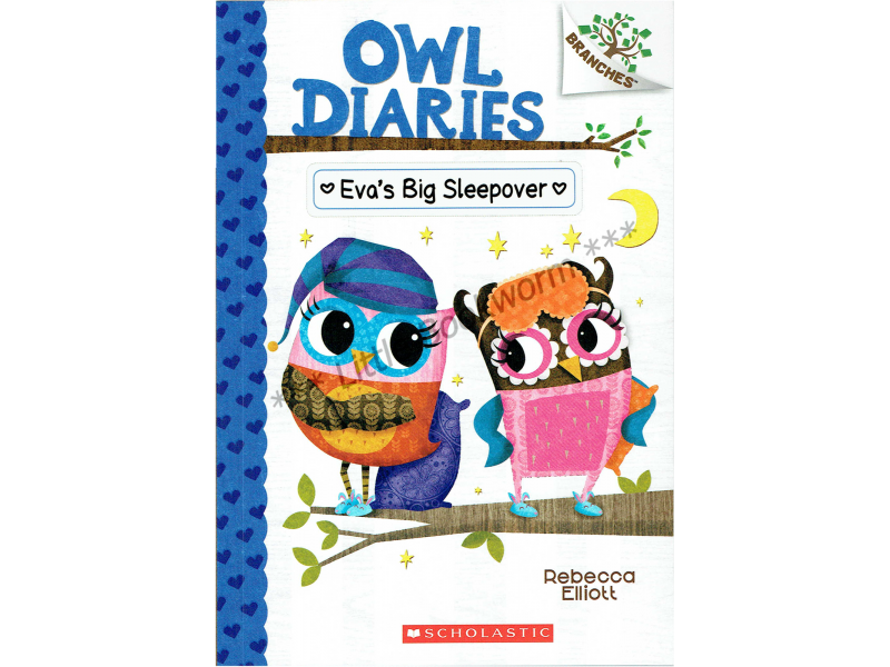 Owl Diaries #9: Eva's Big Sleepover